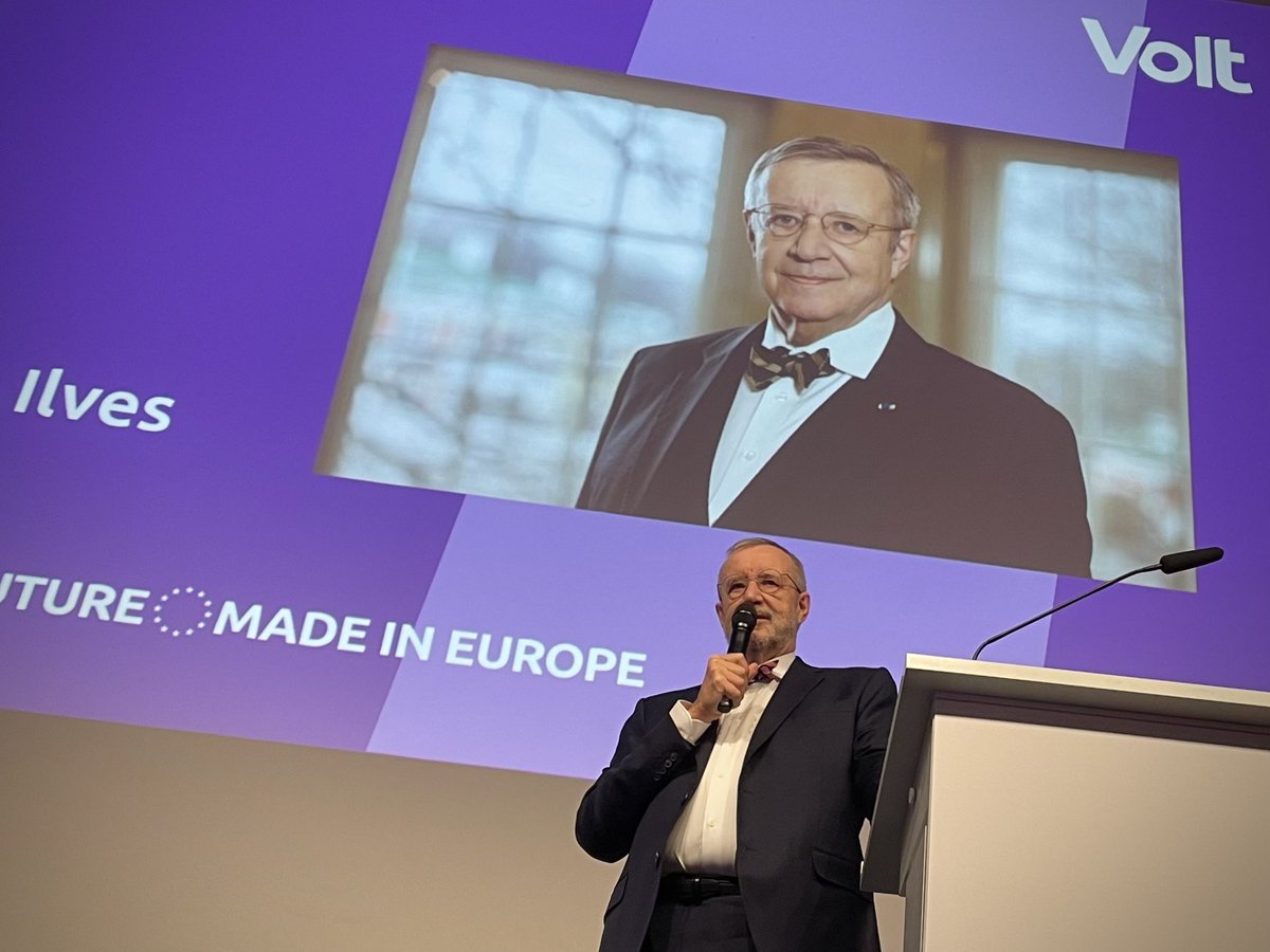 “While China &amp; the US invest hundreds of billions of $ into AI, we in #Europe worry most about how to restrict #AI. If we continue like this, our industrial factories will join the museums that those from outside Europe come to visit.”

<a href="/IlvesToomas/">toomas hendrik ilves</a>, #Estonia 🇪🇪 President 2006-16