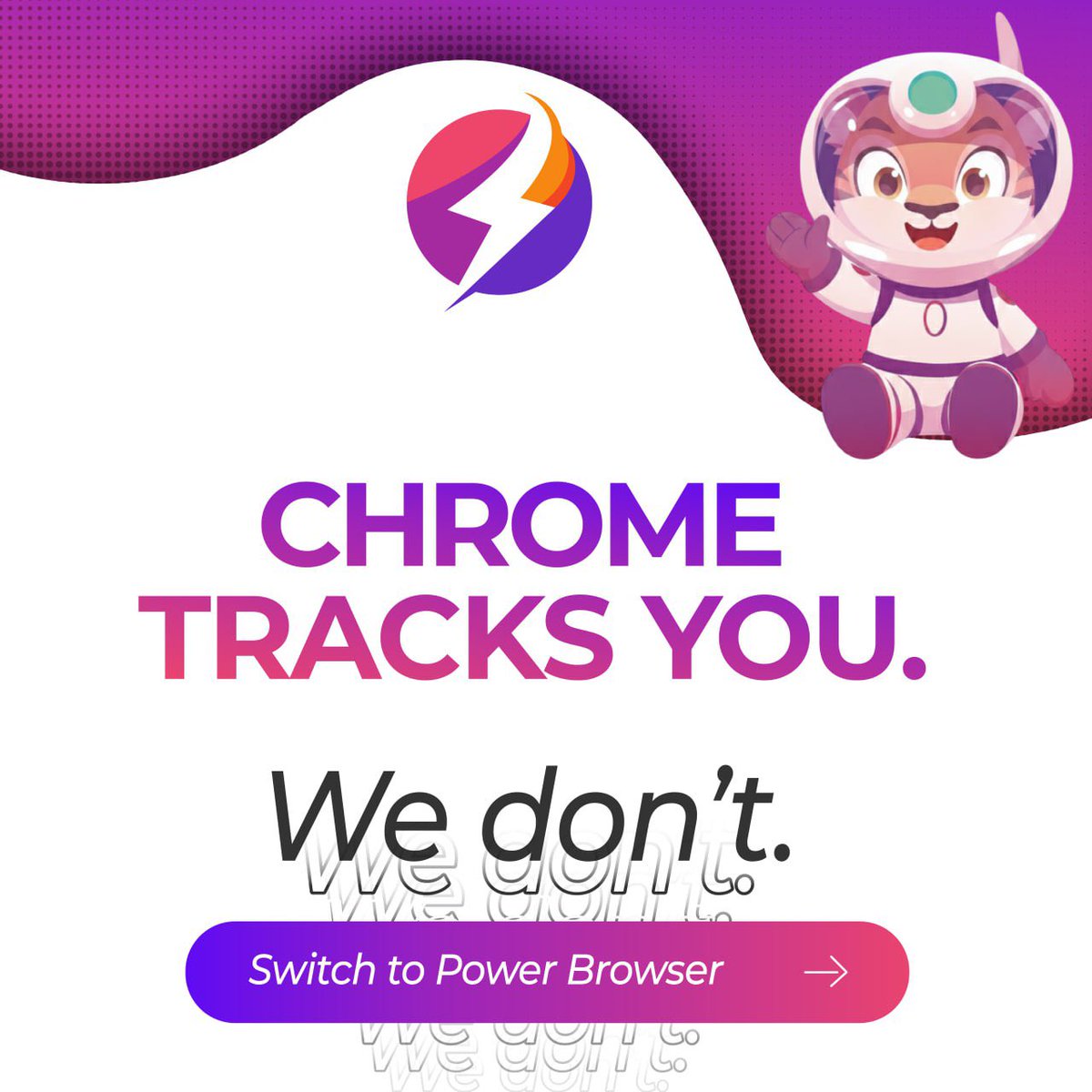PowerBrowser's tweet image. Chrome tracks you. We don’t. 🛡

70% of users worry about online privacy—take control with Power Browser.

Switch today. ⚡ 

#PrivacyFirst #PowerBrowser
