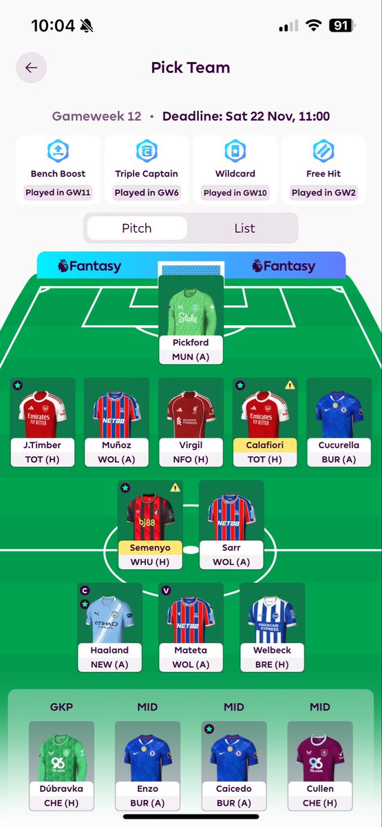 FplMerlin's tweet image. Hi guys, long time! This is the current SOP. 

OVR Rank: 762k 

Hope you’re all good! 

#FPLCommunity