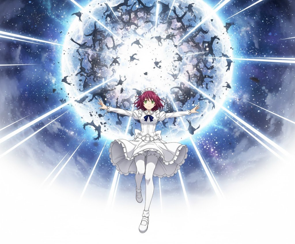 #AIイラスト
#クロス・アンダルサイト

ちょっと別のバージョン。

もう一生逢えない雰囲気で別れたと思ったら、
去った先の化け物を蹴散らすついでに
世界の壁に風穴を開けて戻って来たクロスの図ｗ