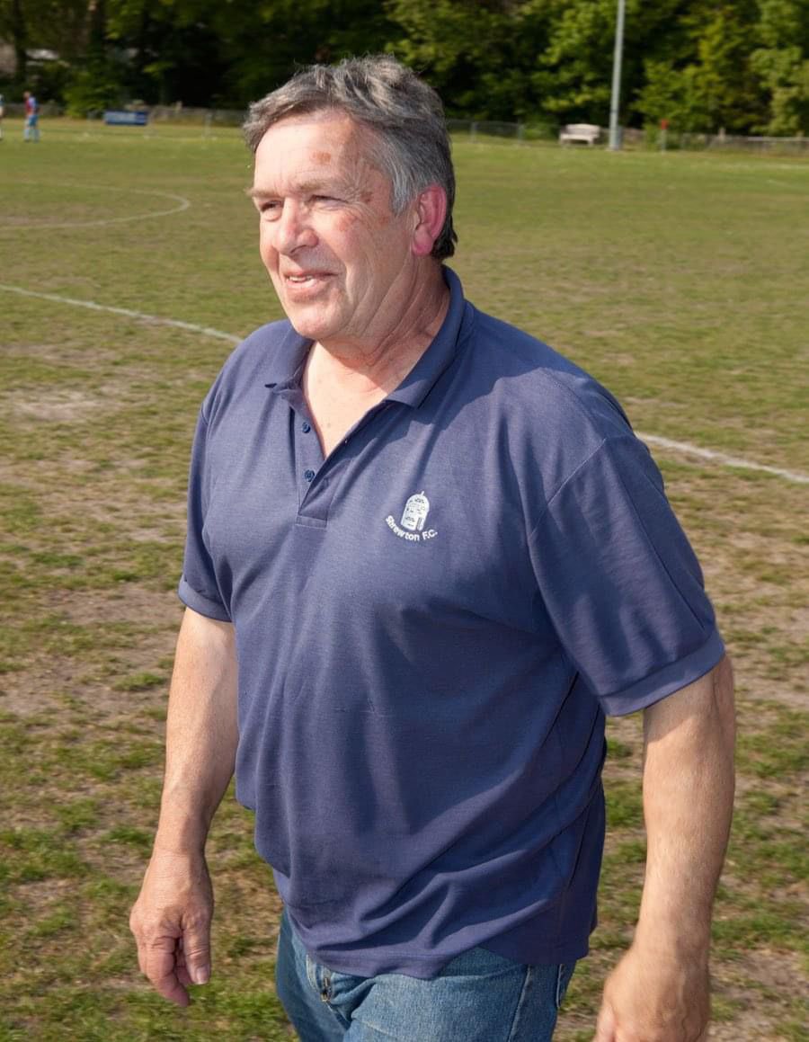 ShrewtonUnited's tweet photo. In loving memory of our former Chairman and Manager, Stuart Withers, taken from us one year ago today.

Our hearts still ache for his family – for his wife, his children, his grandchildren, and all those who loved him most deeply. We hold you tightly in our thoughts today, and always.

Thank you, Stuart.  
Forever our Chairman. Forever our gaffer. Forever ours.