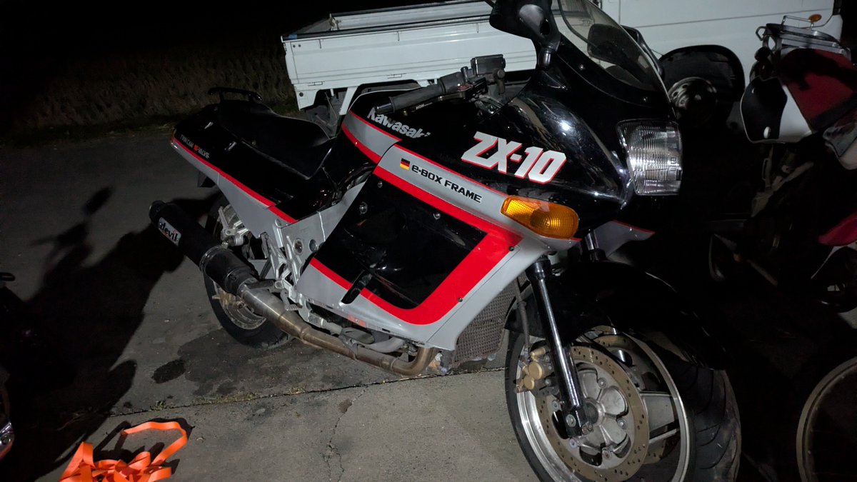 ZX-10 買いました！ 手始めにブレイクボルトを破壊💪(外し)