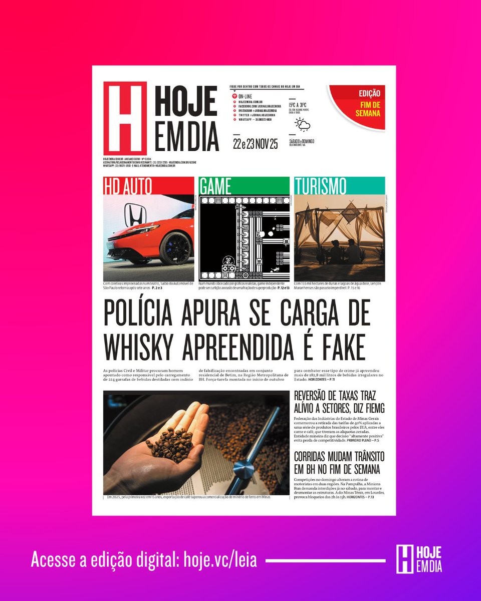 Jornal Hoje em Dia tweet media