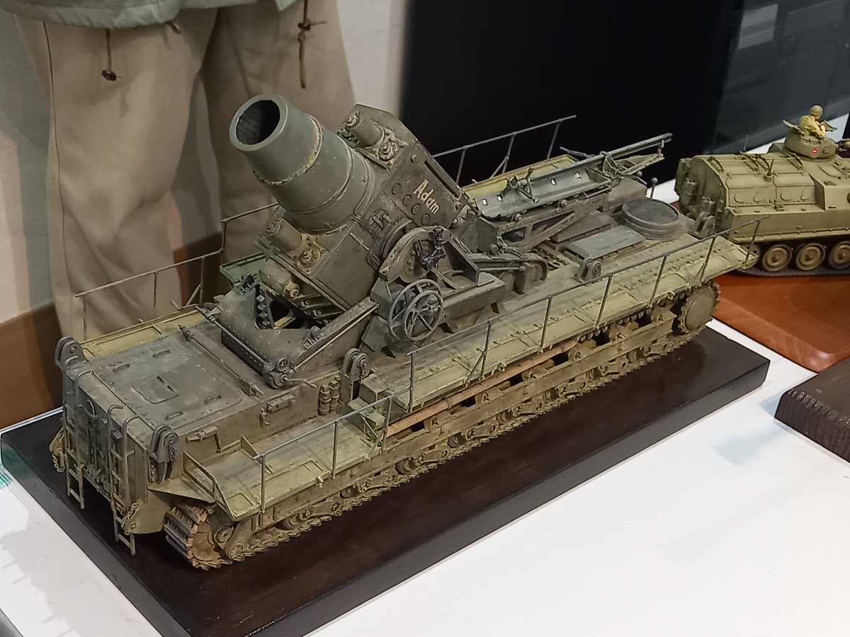 またこうしたジオラマやフルスクラッチ作品も楽しいです🙇 #東京AFVの会