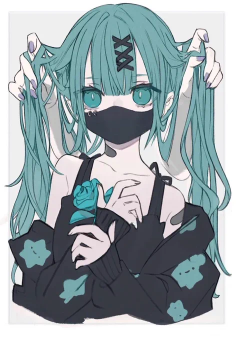 #いいツインテールの日 全く結べてないツインテールが趣味です