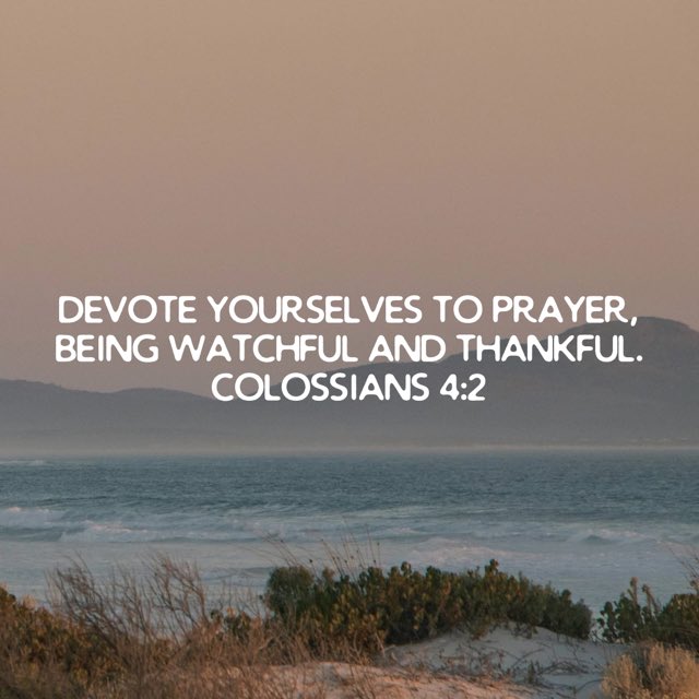 Good Morning My Dear Family! Happy Saturday! Devotion to prayer is a lifestyle of focus &amp; thoughtfulness. A daily process to God. In doing so, we see the quiet blessings from God in our daily lives. Keep Praying &amp; Be Watchful. Big Hugs &amp; Strong Coffee!🙏🇺🇸❤️🤗☕️