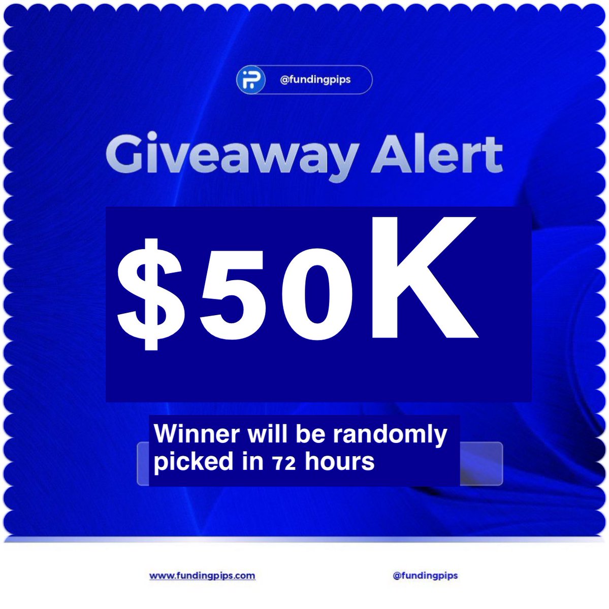 NdemazeahG's tweet image. $50K @fundingpips account giveaway 💝 
I am personally giving away a $50K FP prop account to any randomly selected trader who follow all the rules. 

🥸 Simple rules 
👉Follow @NdemazeahG 
👉Tag 4 trader friends 
👉Like 👍 and share 
👉Repost the tweet 

Winner will be picked…