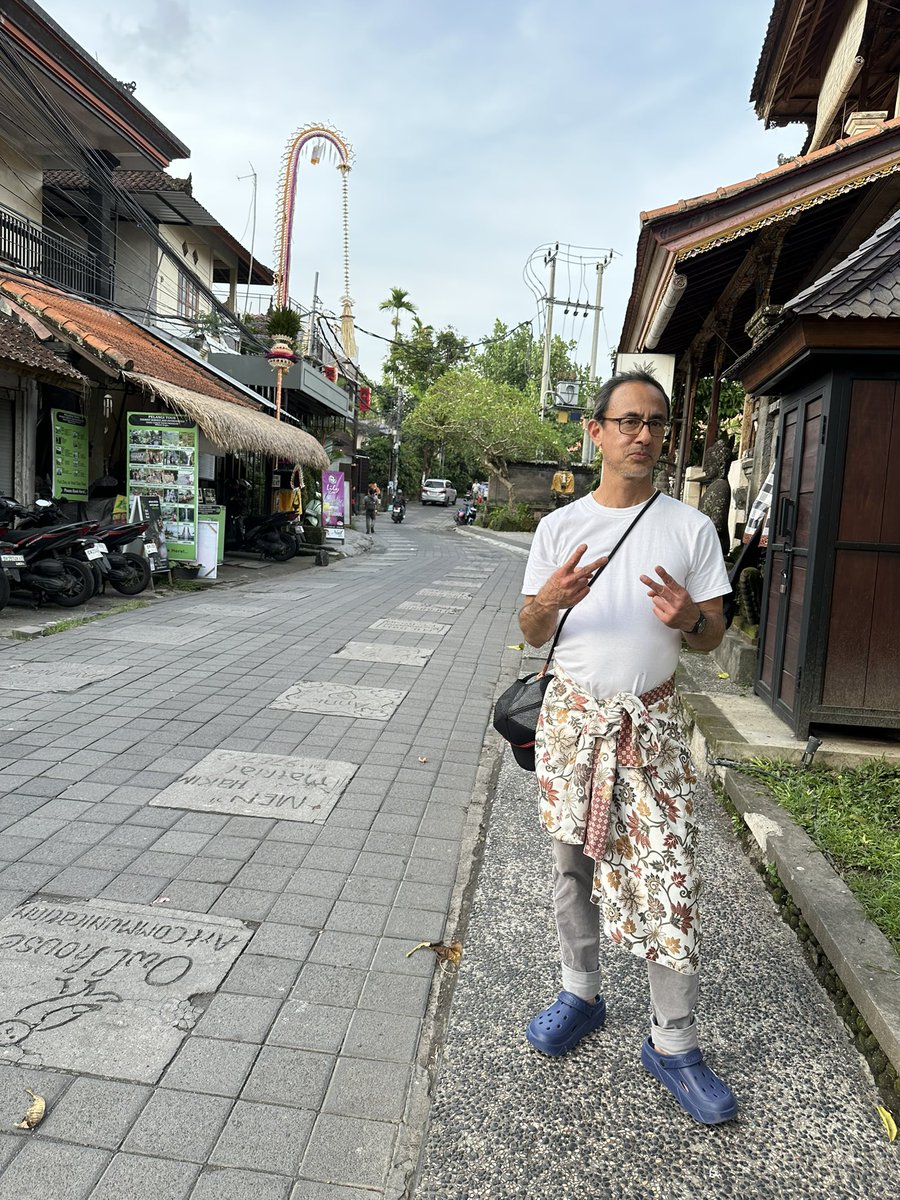 disk0x's tweet image. GM from Ubud, Bali