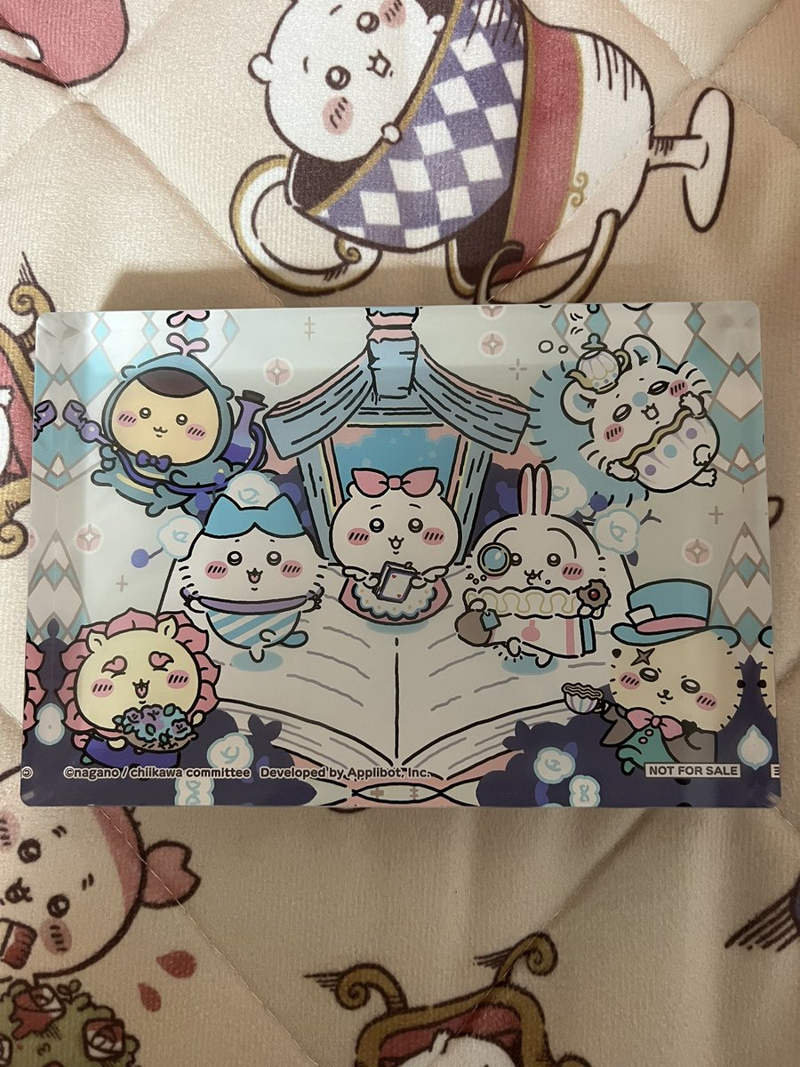 ちいぽけ アクリルブロック キャンペーン当選品 アリス 非売品 chiikawa ちいぽけアリス衣装登場記念 Xキャンペーンに当選し、アクリルブロック