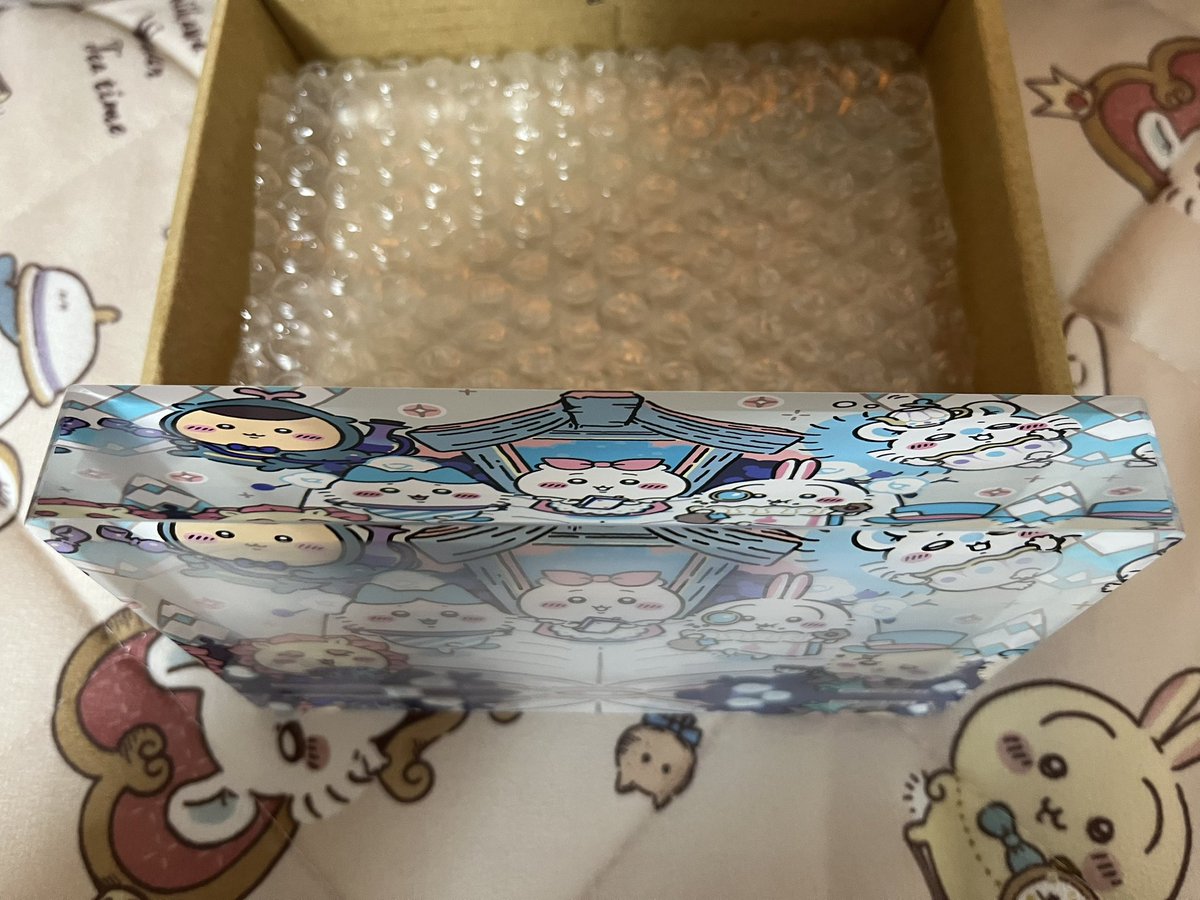 ちいぽけアリス衣装登場記念 Xキャンペーンに当選し、アクリルブロック