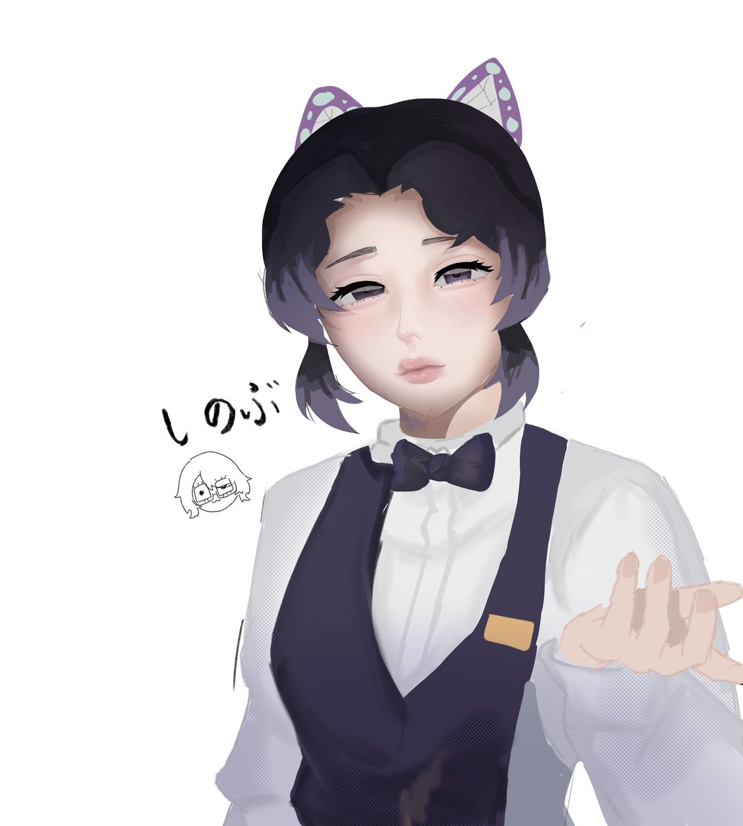 angelluvvschu's tweet image. #しのぶ #鬼滅の刃 #fanart #anime