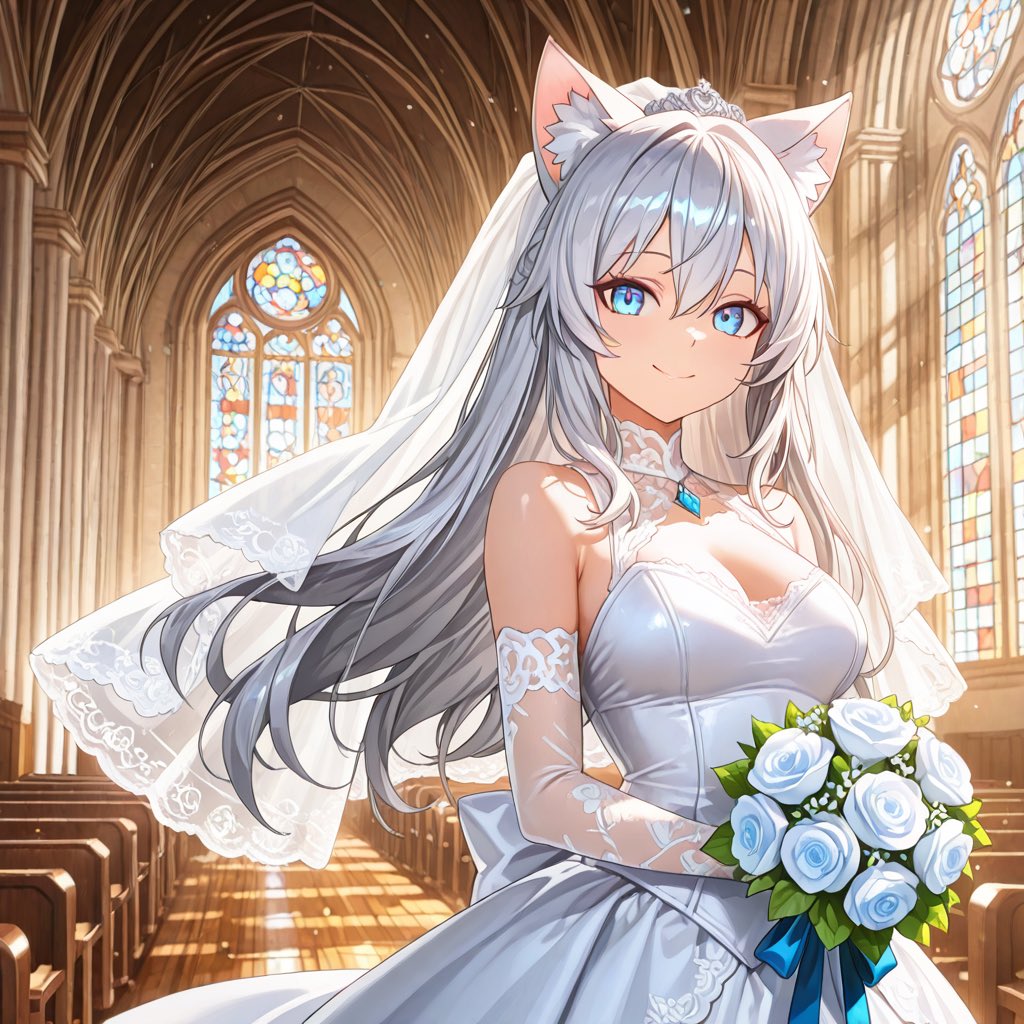 mirai1319's tweet image. こんばんは(◍&amp;gt;ᴗ&amp;lt;◍)
本日は忙しかった日でした( ´ㅁ` ;)
明日は休みなのでゆっくりします( ˇωˇ )
では本日もお疲れ様でした(`•∀•´)✧

白愛「こんばんは✨️今日はいい夫婦の日みたいですね💕︎不束者ですがよろしくお願いしますね💕」

 #SFW
 #PixAI 
  #AIイラスト