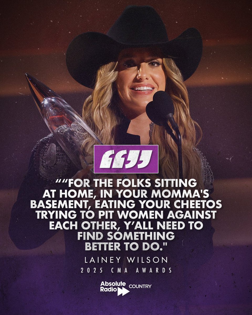 Just when you thought you couldn't love @LaineyWilson anymore... 👌