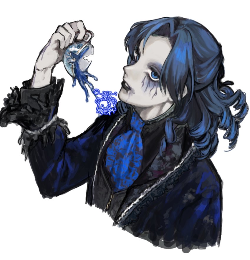 _rsx_q's tweet image. 🫖💙
#ホラナイファンアート