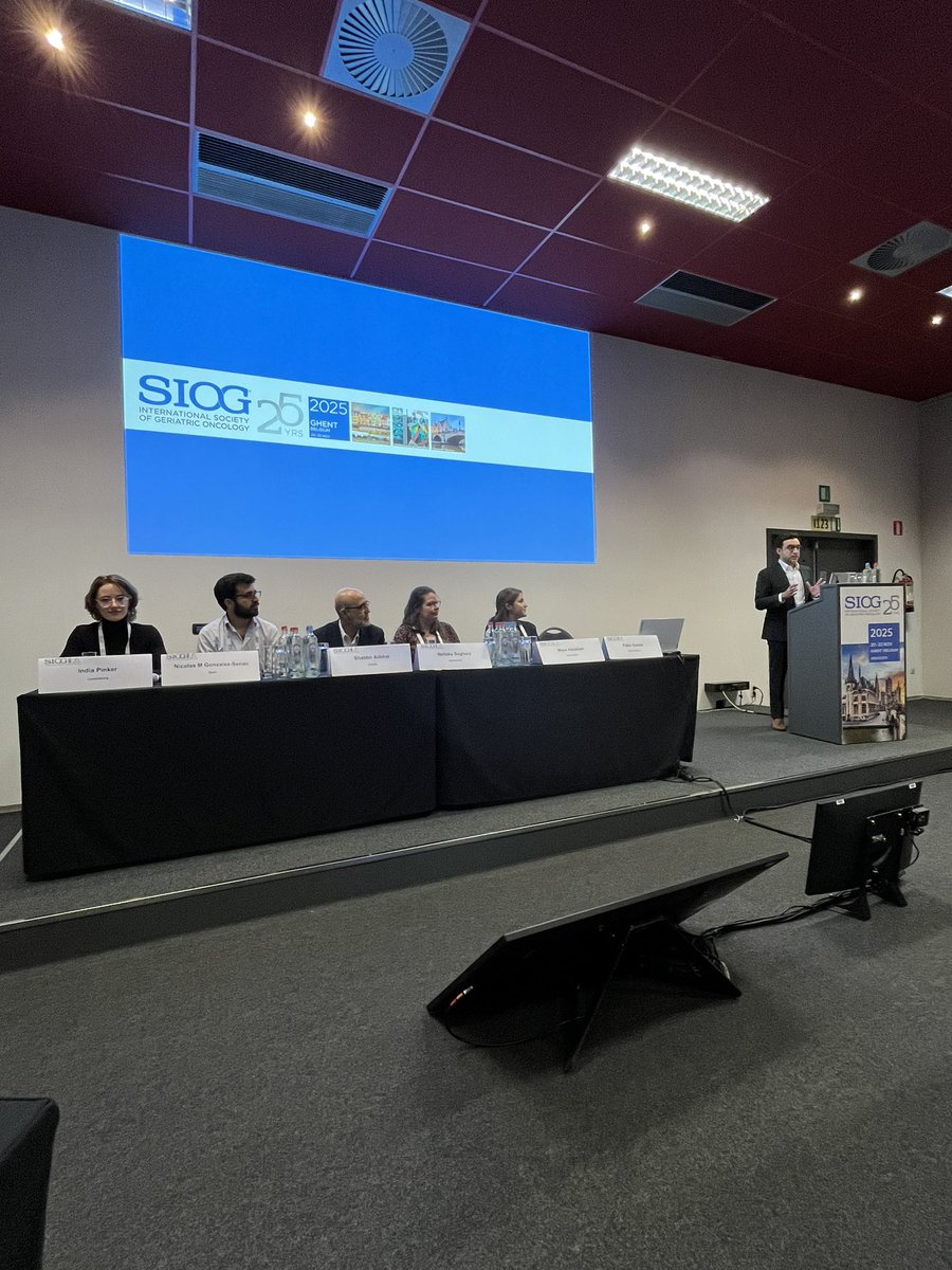 YoungSIOG's tweet image. Join the Young SIOG session “Trial design and recruitment in geriatric oncology” chaired by Fabio Gomes (Manchester, UK).
Come for concrete ideas and a how-to guide to boost gero-onc research at your centre 💡
#GeriOnc #SIOG2025