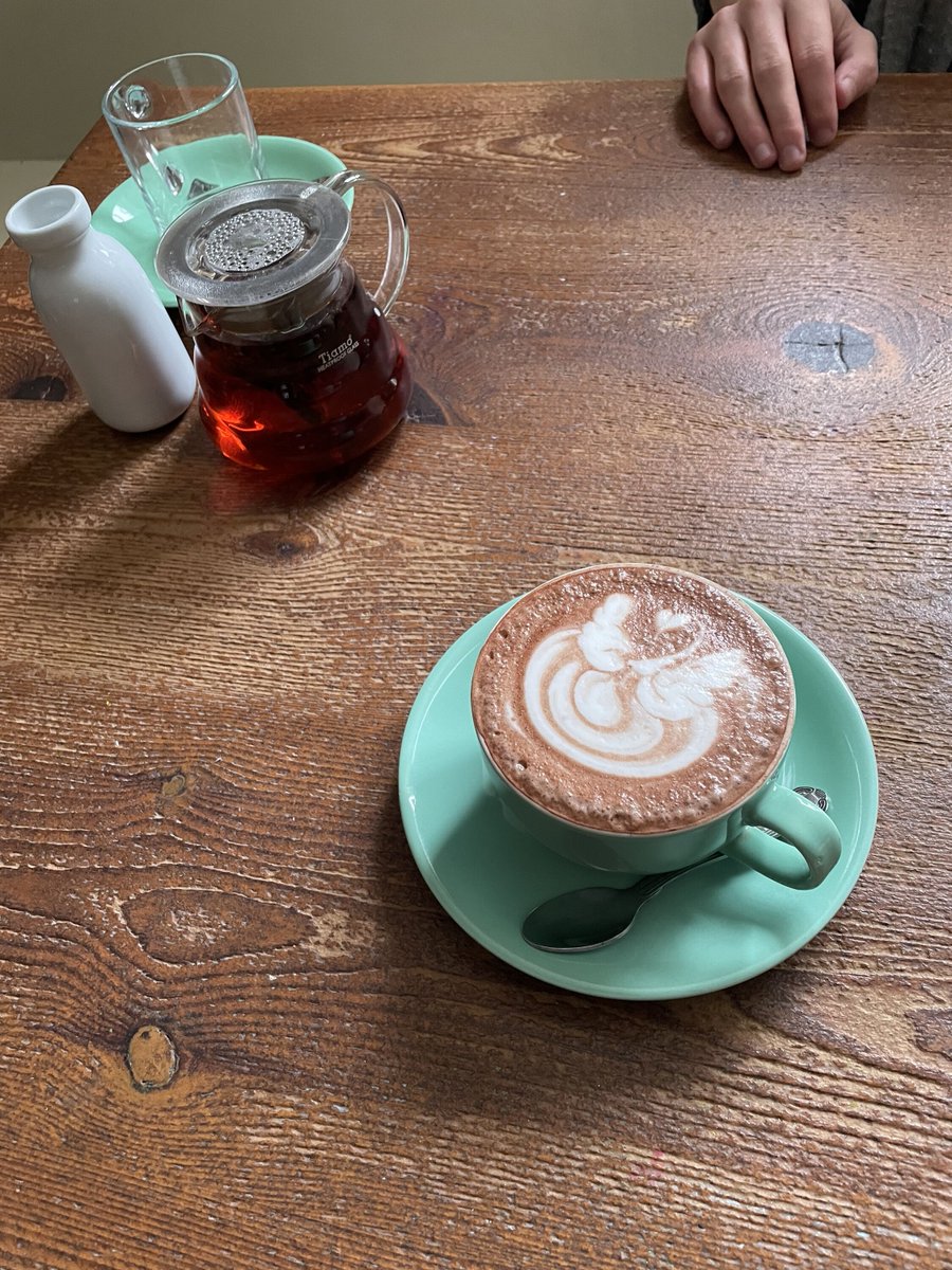 EnergyPotionPod's tweet photo. The secret location in the Winter.  Heating, tea and hot chocolate with milk art!!!

Episode 19 out now.

https://t.co/bhIJBeolEr

#fleshandbloodtcg https://t.co/4iSsu0wymQ