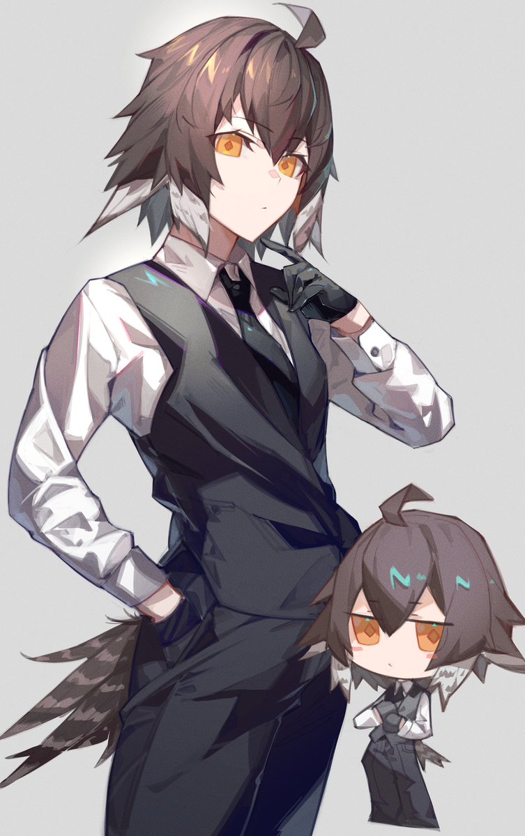 黒スーツプリュムちゃん