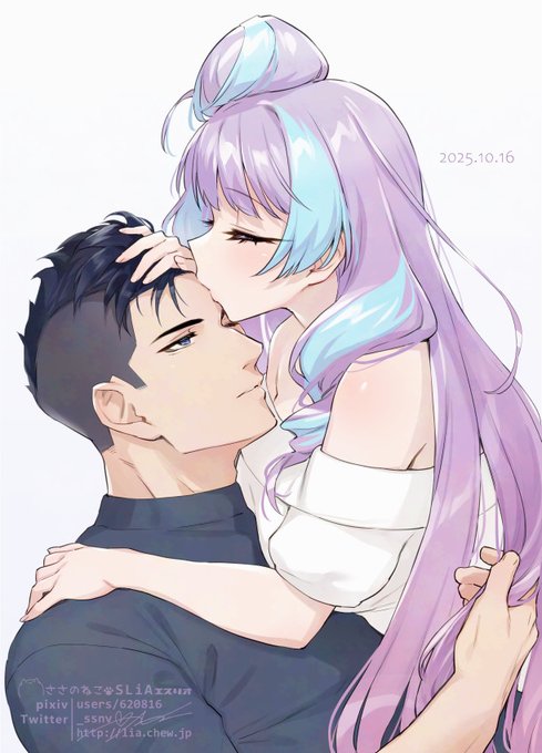 いい夫婦の日なのでうちのメサクモいちゃいちゃラブリー仲良しをのせておきます