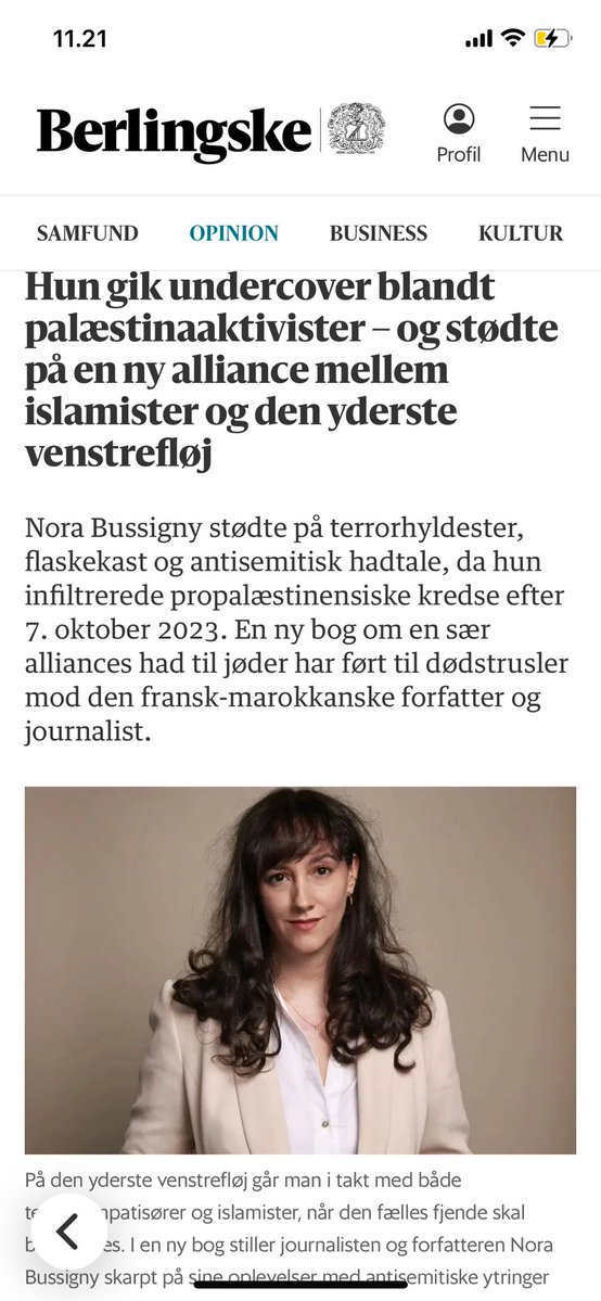Heeger's tweet image. »I de kredse finder man de samme antisemitiske fortælling: Jøden – eller zionisten, som det hedder i de kredse – kontrollerer medierne, regeringerne og manipulerer det hele« - læs mit interview med @NoraBussigny 

berlingske.dk/synspunkter/hu…