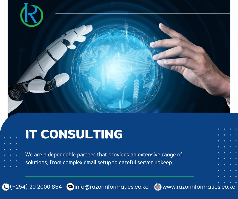r_informatics's tweet image. Our seasoned consultants offer a lot of knowledge to help you navigate the intricacies of IT infrastructure, guaranteeing the smooth integration of services customized to meet your unique requirements.