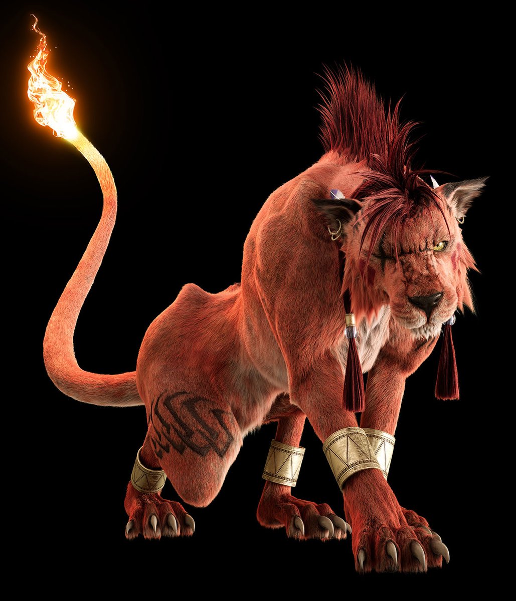 RABtoons's tweet image. Best boy of FFVII.