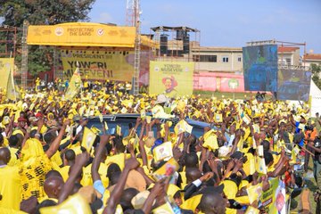 OMagie54506's tweet image. @JinjaCity, the President @KagutaMuseveni
 has concluded his campaign rally in Busoga, highlighting key gains in security, infrastructure development, and wealth creation.
#Busoga4Museveni
#Kadaga
#ProtectingTheGains