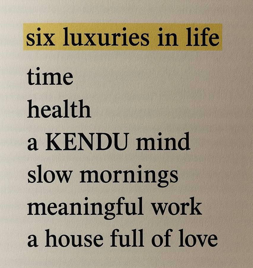 What we du in life echoes in eternity. 

Grateful to be here alongside like-minded, talented individuals from all corners of the world.

Helmets on, stay hydrated &amp; be the $KENDU you wanna see in this world.

PS: I love you.