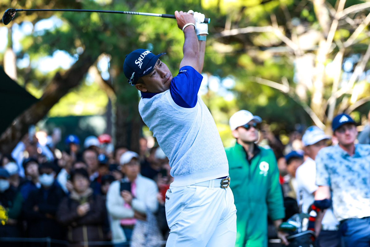 TrackingHideki's tweet image. Another solid round today from Hideki. A 68 leaves him -5 for the event and 5 back of leader Yosuke Tsukada ✅

He’ll need a fast start, but he’s definitely got a chance tomorrow.