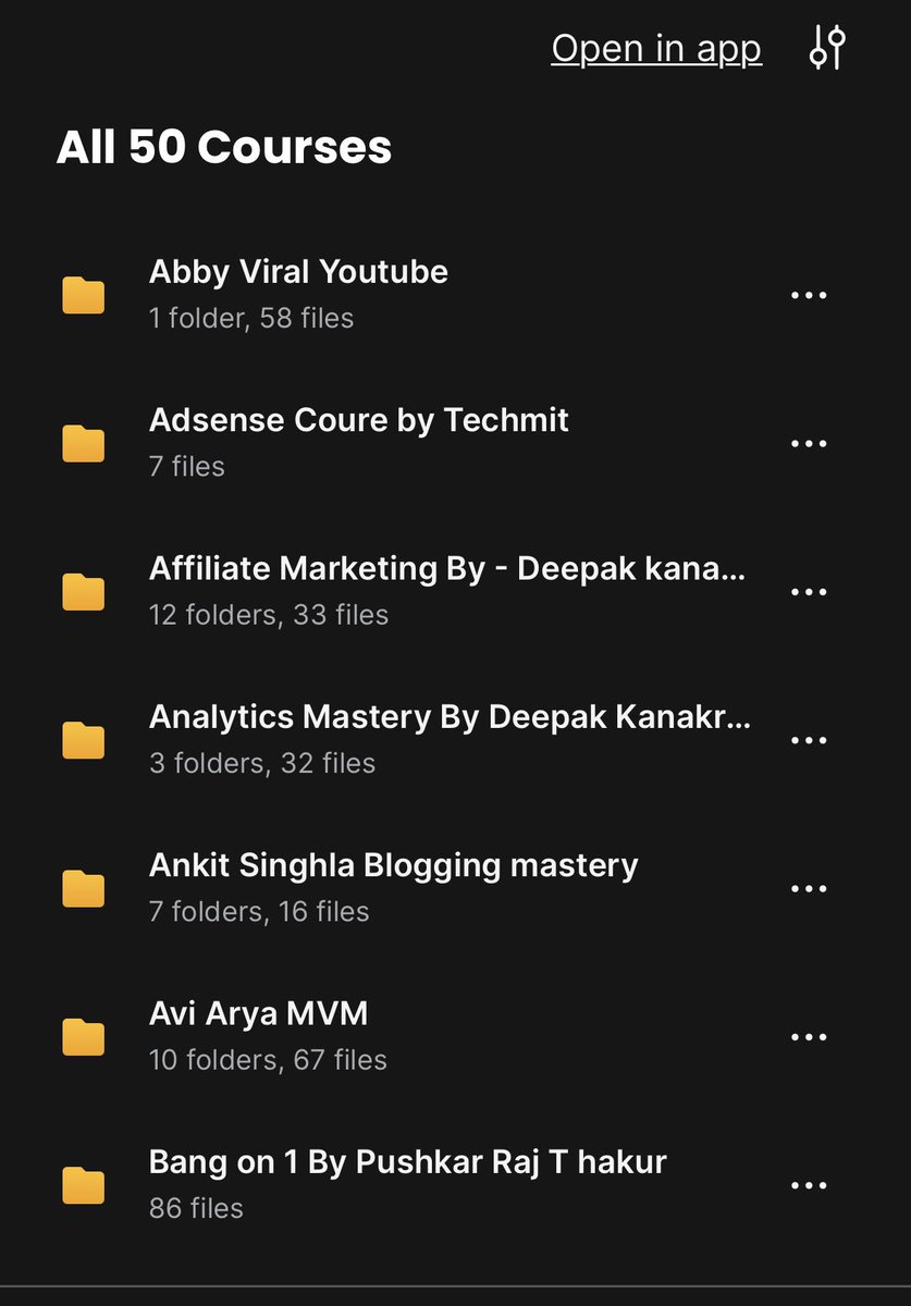 ai_with_shah's tweet image. I&apos;m deleting this soon because it&apos;s a legit cash-printing formula.

50+ 𝗣𝗮𝗶𝗱 Money Making 𝗖𝗼𝘂𝗿𝘀𝗲s absolutely 𝗙𝗥𝗘𝗘

1. Viral Youtube
2. Adsense Course
3. Affiliate Marketing 
4. Blogging Mastery
5. Data Analytics  Mastery
6. AWS Certified + IBM COURSE and more…

(48…