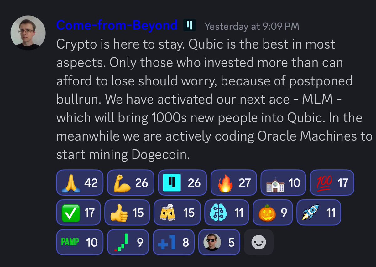 The founder behind it wants you rich.
 $QUBIC 

<a href="/_Qubic_/">Qubic</a>