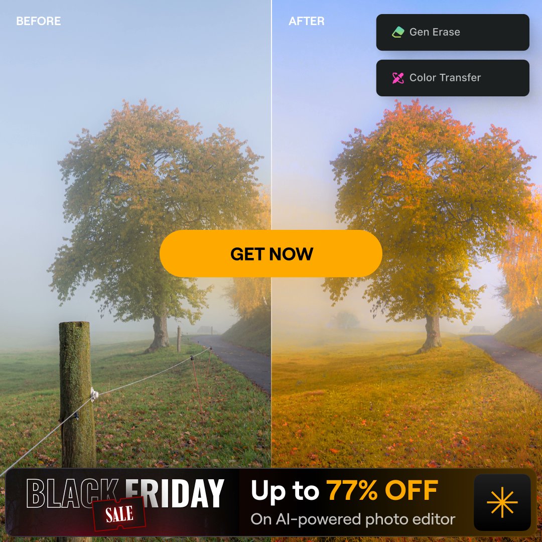 Softwareindust's tweet image. KI ersetzt keine Designer.
KI gibt ihnen Superkräfte.
Skylum Luminar Neo zeigt, wie Bildbearbeitung in 2025 funktioniert. softwareindustrie24.de/skylum-luminar…
🔥 RAW rein – optimiertes Werbebild raus.
#AIphoto #LuminarNeo #CreatorsTools #MarketingAI #Skylum #PhotoEditing