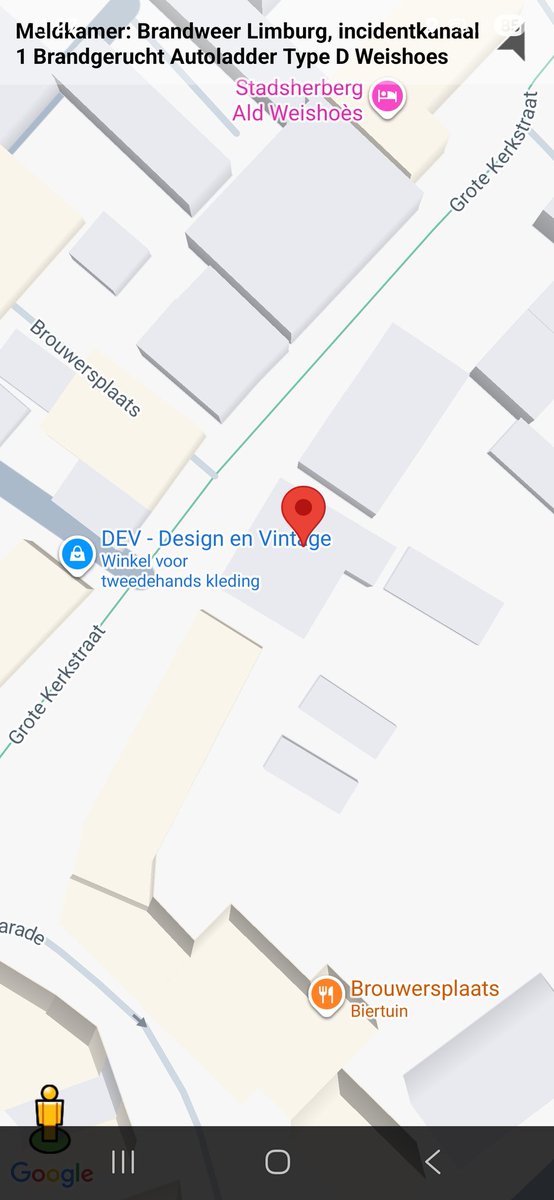 Brandgerucht in Venlo