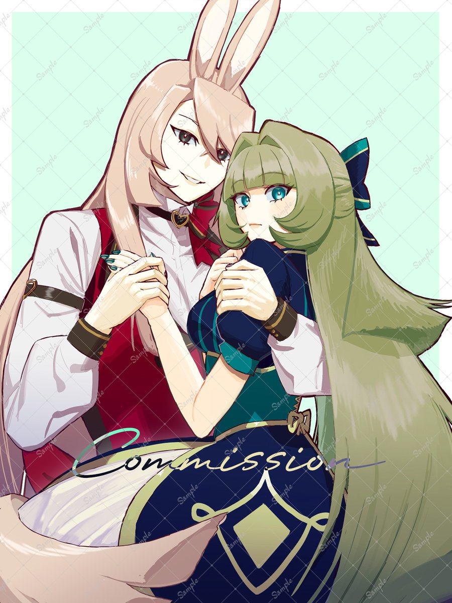 リクエストありがとうございました！🎪🐎🧵
#Skeb #Commission