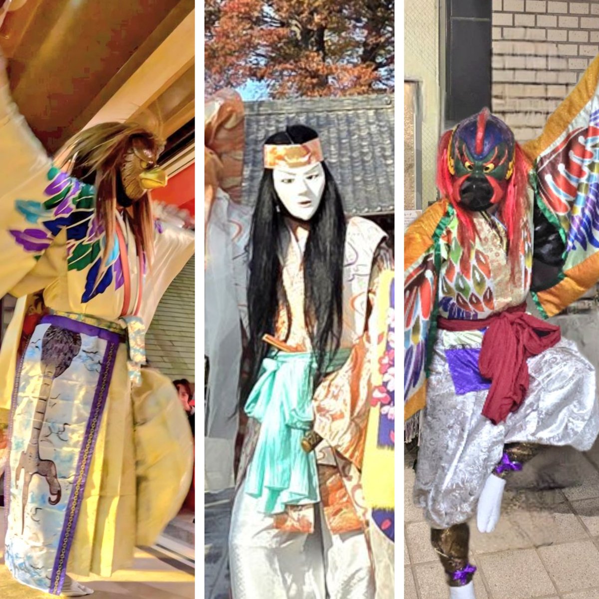 11月最終週は三ヶ所で奉納！

24日(月祝)→#浅草鷲神社 二の酉にて鷲舞(0時・12時・18時・20時)
26日(水)→茨城 #静神社 例大祭にて建葉槌命の舞(13時)
29日(土)→浅草 #厳念寺 愚痴供養祭にて迦楼羅の舞(14時半)

令和七年の締めくくりになって参りました！
はりきって参ります！