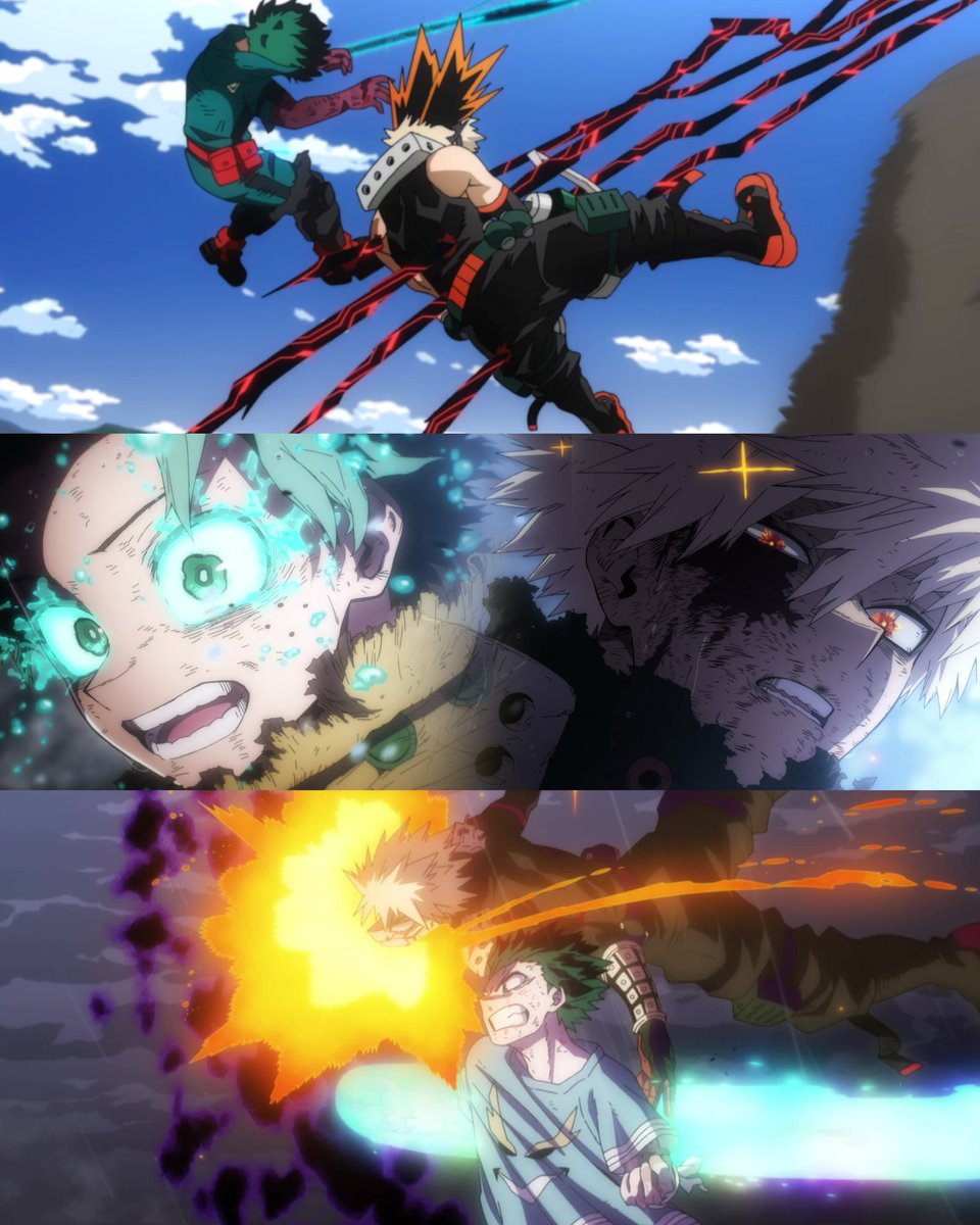 animenewscentre's tweet image. Bakugo will be there whenever Deku needs him.💥

#myheroacademia