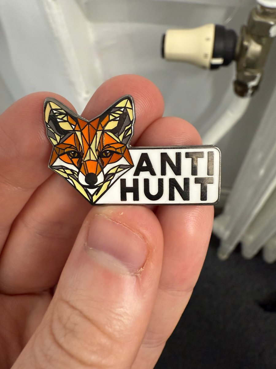 Piss off the fox hunters: protectthewild.shop/products/anti-…