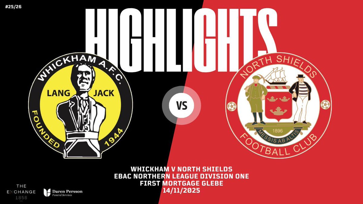 MATCH HIGHLIGHTS 🎥 

A top-quality performance at The First Mortgage Glebe saw the Robins secure all three points against <a href="/WhickhamFC/">Whickham FC</a>, courtesy of a 5-1 win, including two Reece Wanless goals.
 
Best of the action ⤵️ 

youtu.be/fgojgFfKR6c?si… 

#StrongerTogether #HowayTheRobins