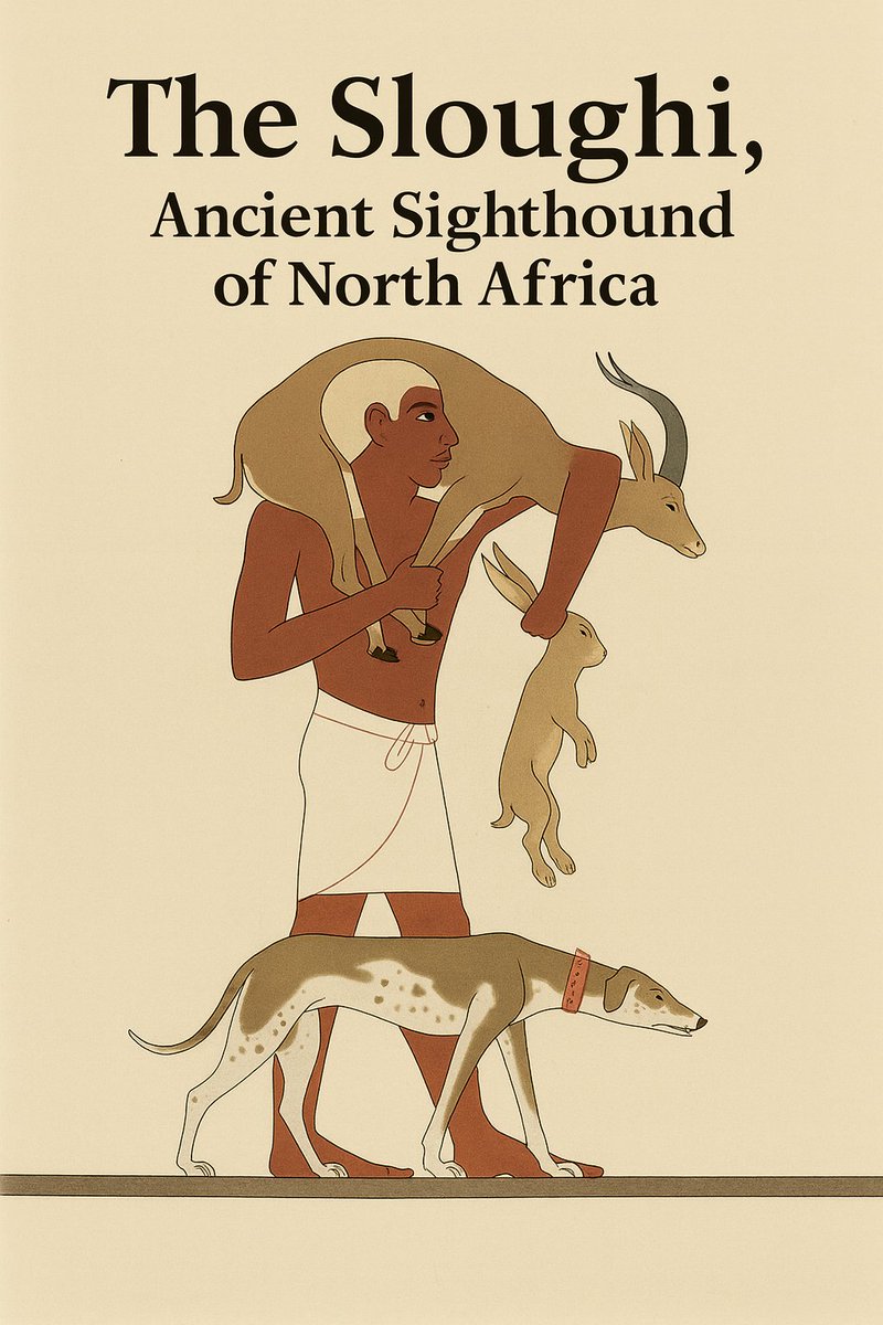 DogsHistorian's tweet image. The Sloughi, Ancient Sighthound of North Africa
#slough #ancientdogs #sighthoundhistory #dogorigins #dogs #Egypt