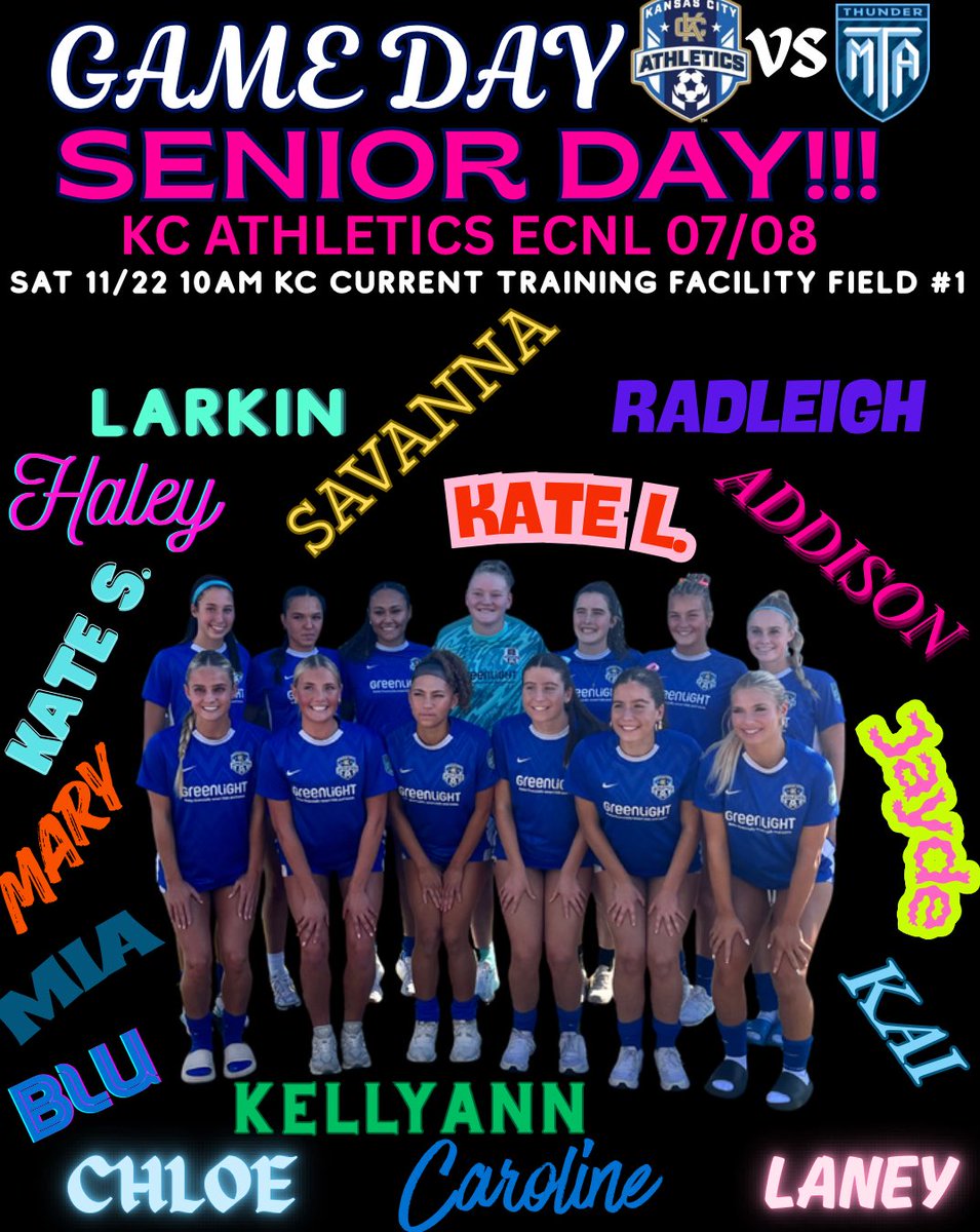 KC Athletics Academy Elite 07/08 ECNL tweet media