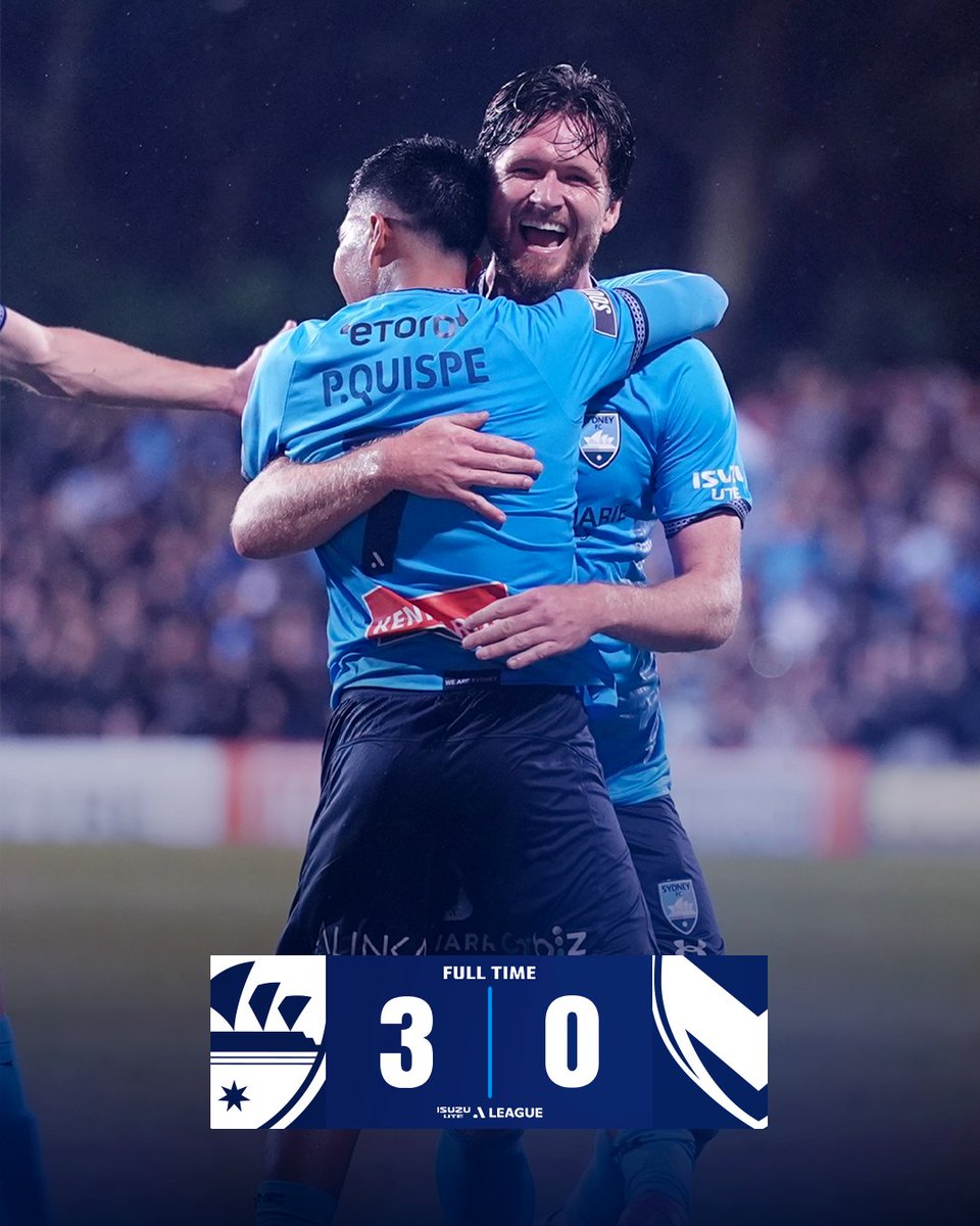 SydneyFC's tweet image. 𝙏𝙊𝙋 𝙊𝙁 𝙏𝙃𝙀 𝙏𝙍𝙀𝙀 🔝