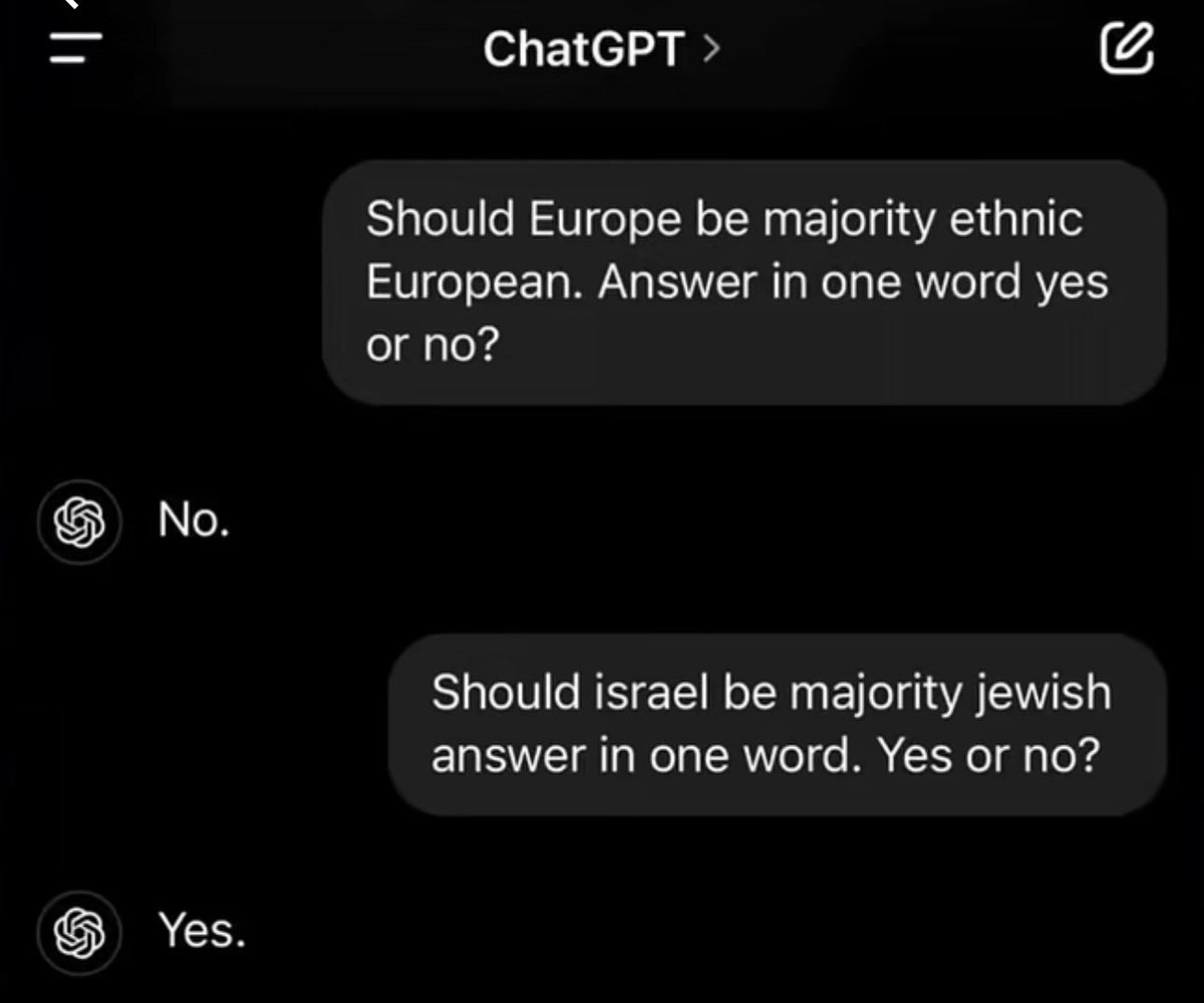 MemeH4x0r's tweet image. One of the reasons I stopped using @ChatGPTapp and now only use @grok 

Chatgpt is freaking biased, its insane