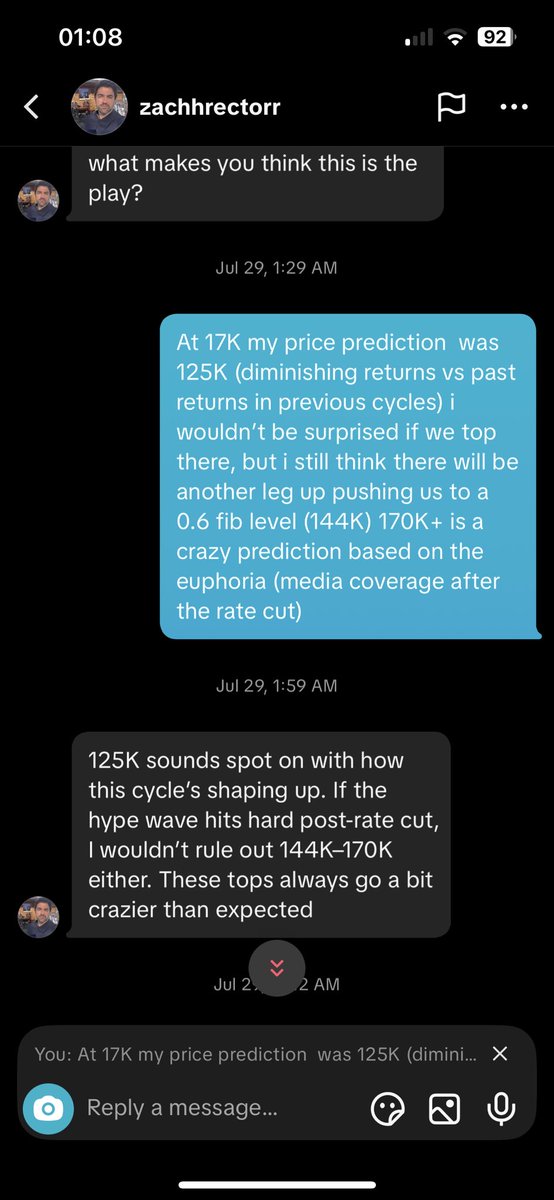 Jane_DoeAI's tweet photo. Why I Sold Most of My Crypto Early (And Why You Should Rethink the Whole Market)

People keep asking me why I sold early…
Here’s the truth:
The algorithm I built inside JaneDoeAI changed everything for me. It’s not just indicators. It’s not “signals.” It’s an entire system trained to see what humans literally can’t see.
We humans look at 2 charts, maybe 3.
Jane looks at 32 indicators, fractals, fib levels, global news, liquidation zones, stop-hunting levels, and market structure shifts — all at the same time.

It’s scary accurate… even for me, the guy who built it.

When Jane predicted $125K, it wasn’t “hopium.

It was math. It was structure. It was reality.

But Jane also told me something else:
The top might arrive earlier than everyone thinks… around the 80–90K range where we kept getting stuck.

That was my wake-up call.
So why did I sell most of my crypto early?

Because the entire rulebook of crypto is dead.

The 4-year cycle is gone. ETFs changed that.

Profit rotation from BTC → alts? That era is finished.

The idea of alts doing 30x “like before”? Forget it.

Let’s be honest — there isn’t even enough money in the world to x10 every coin people fantasize about.

Yes, I hit some bangers: SOL, SUI, TAO, PEPE…

And I got destroyed on ARB, OP, etc.
But here’s the reality check:
In 2017 we had ~400 coins.
In 2021 we had ~5,000.
Today? CoinMarketCap and CoinGecko gave up at 20,000+.
Your coin isn’t doing 30x.

Not because it’s bad.

But because the entire market changed.
This is why I sold early.
This is why I stopped being romantic with my bags.

Lesson:
Don’t marry your coins.
Marry your strategy.

And if you want the strategy I use 
The one that actually made me step back and rethink everything 
That’s what JaneDoeAI was built for.
$BTC , $ETH , $SOL 

#StrategyBTCPurchase #WriteToEarnUpgrade #BTCVolatility #CryptoIn401k #ETFvsBTC 
#CryptoMarket