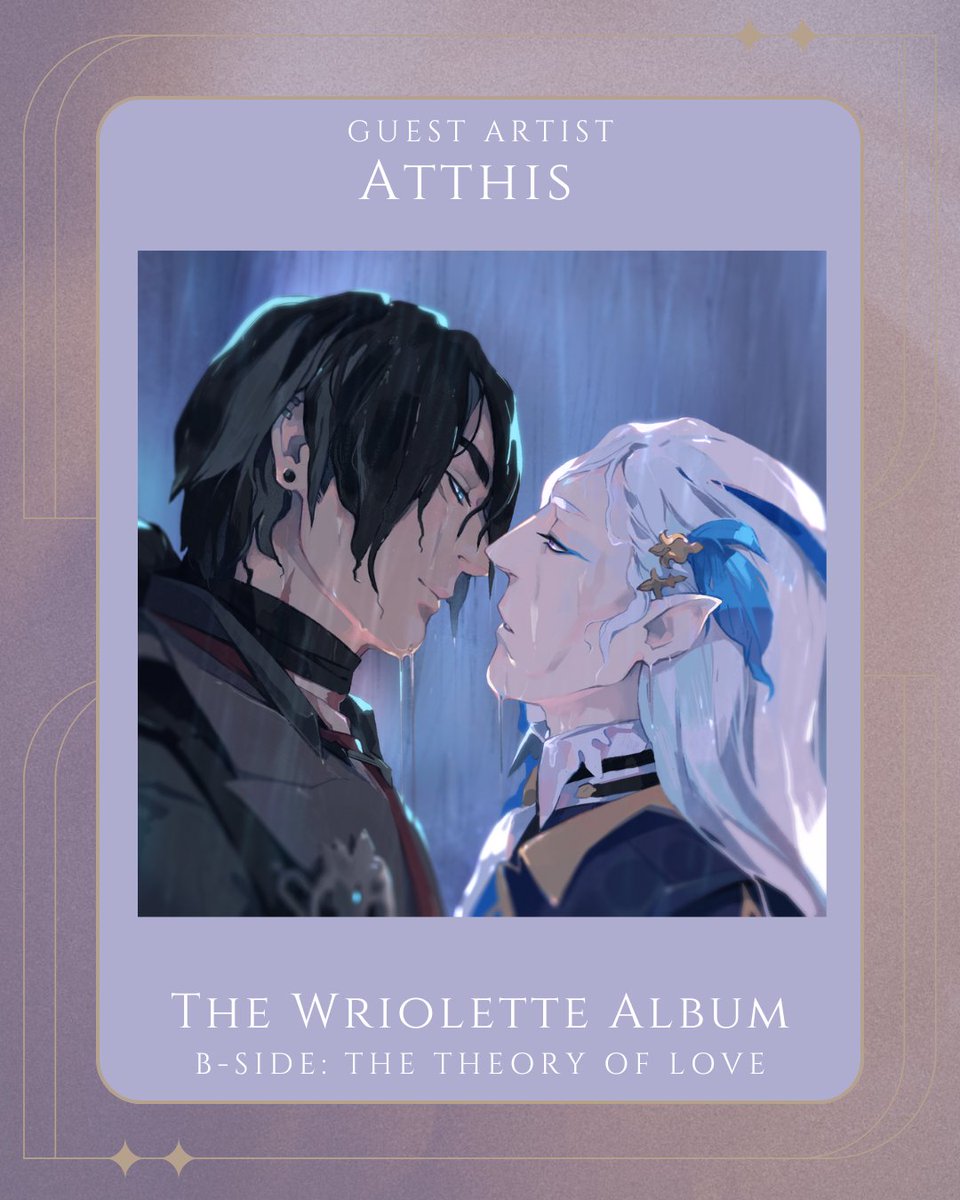 thewrltalbum's tweet image. Introducing @SirBranchAt as a guest artist for Track 5: la petite mort of the #Wriolette Album: Theory of Love!

The sensual and carnal nature of intimacy is a coveted thing, indeed~ 

Pre-save the album on Spotify/iTunes coming February 14th, 2026: distrokid.com/hyperfollow/da…