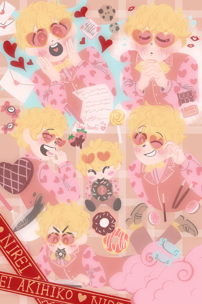 Una_Hive5's tweet image. 💘🍫💋🍓
#ウィンブレFA
#WINDBREAKER #楡井秋彦