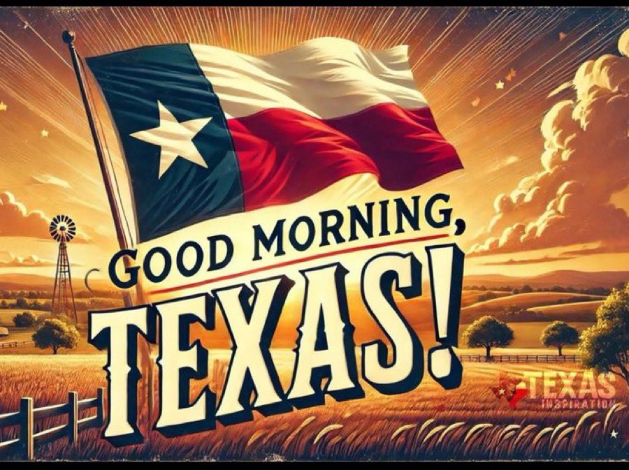 Good morning from Texas, let’s roll. 🇺🇸
