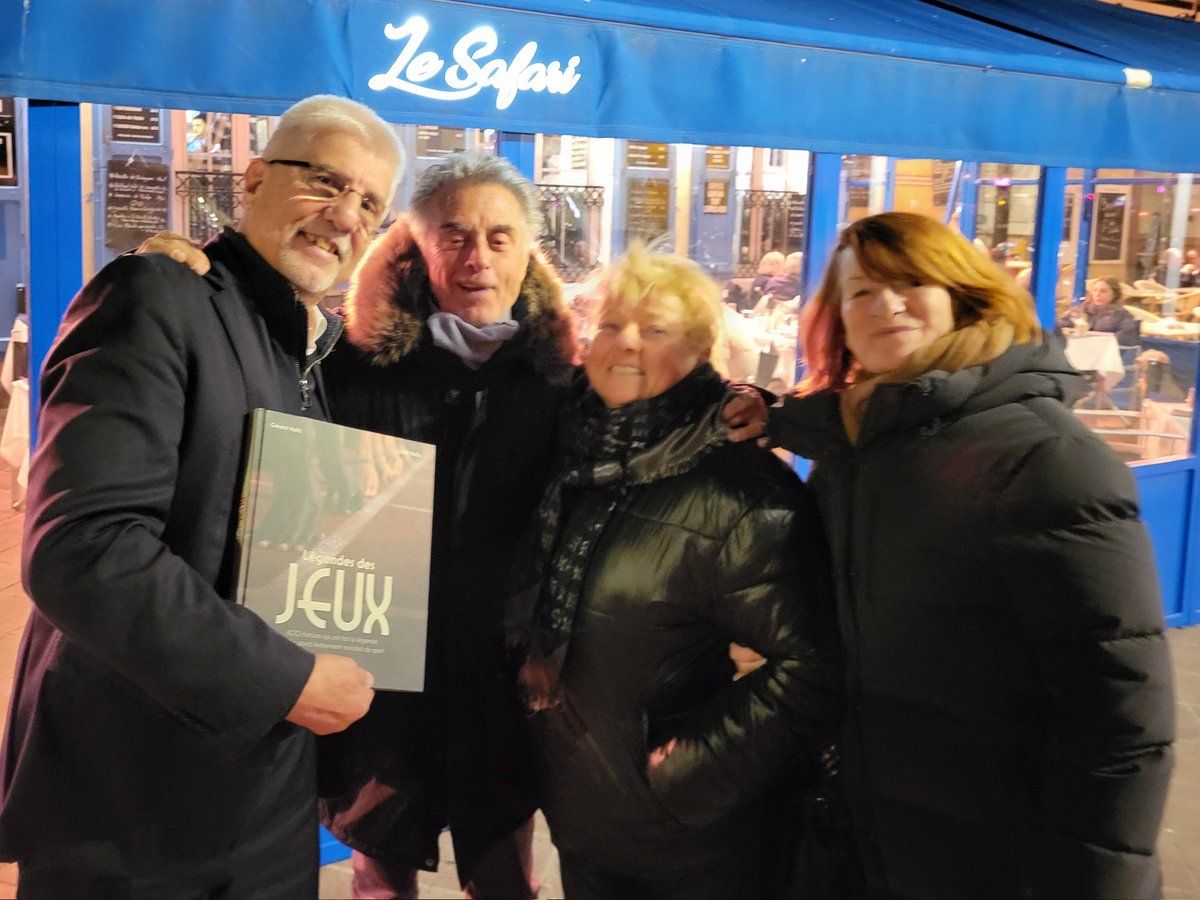 Dîner de travail au #Safari avec mon ami <a href="/GerardHoltz/">Gérard Holtz</a> et son épouse @MurielMayetteHoltz dans le cadre  du Beausoleil Côte d'Azur Sport Film Festival-FICTS qui aura lieu du 7 au 9 avril 2026 à  #beausoleil . De belles surprises seront au rendez-vous.  Notez bien ces dates.<a href="/CDOS06/">Comitė Olympique 06</a>