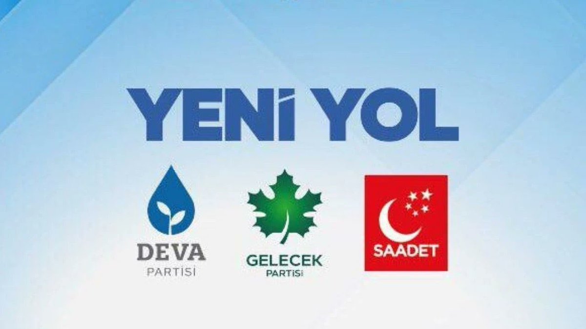 DEVA Partisi, Gelecek Partisi ve Saadet Partisi'nin meclisteki grubu olan Yeni Yol, İmralı Heyeti'ne katılmama kararı aldı ve karar Meclis Başkanlığına bildirildi.

<a href="/alibabacan/">Ali Babacan</a> 
<a href="/Ahmet_Davutoglu/">Ahmet Davutoğlu</a> 
<a href="/mahmutarikansp/">Mahmut Arıkan</a> 
<a href="/devapartisi/">DEVA Partisi</a> 
<a href="/GelecekPartiTR/">Gelecek Partisi</a> 
<a href="/SaadetPartisi/">Saadet Partisi</a>