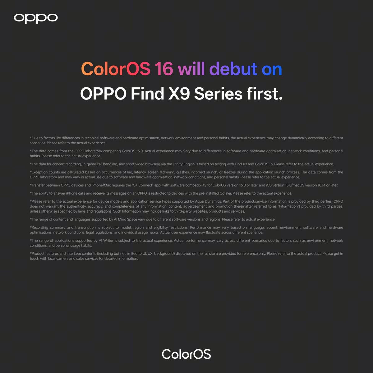 OPPOIndia's tweet photo. Here’s when #OPPOColorOS16 is coming to your phone.
Hope you are waiting for the #SmoothandSmart OS, just like us! https://t.co/4BQJ9elaFg
