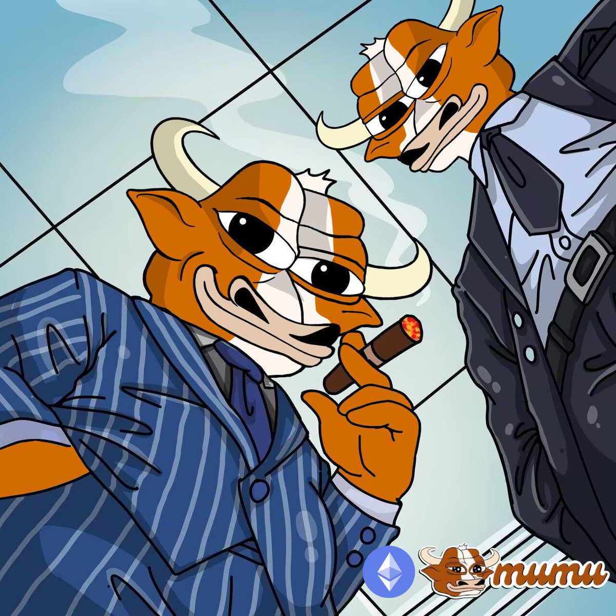 mumucoineth_'s tweet image. How&apos;s the view down there?

$MUMU