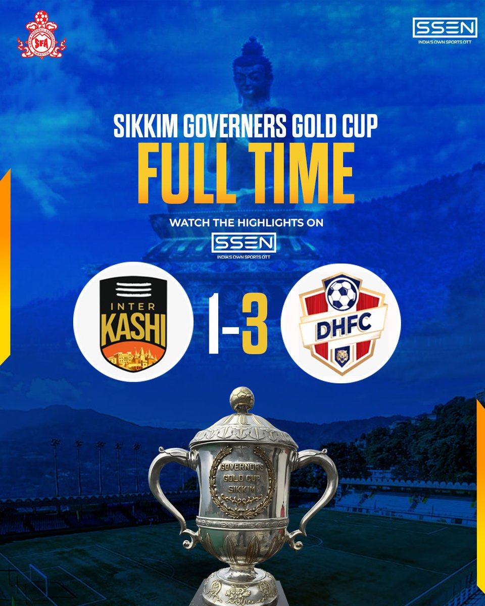 ssen_co's tweet image. DHFC seal a 3–1 victory over Inter Kashi.
Highlights streaming on SSEN!
#SSEN #SikkimGoldCup #FootballUpdates #MatchDay